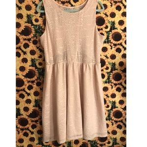 Casual beige dress